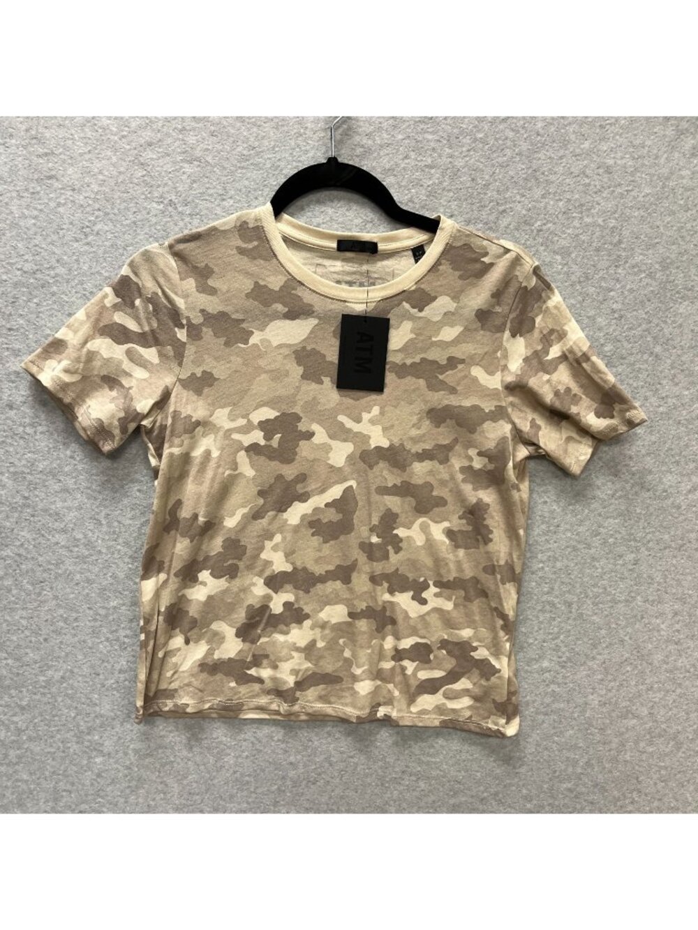 ATM Camo Women's Size S Short Sleeve T Shirt NWT